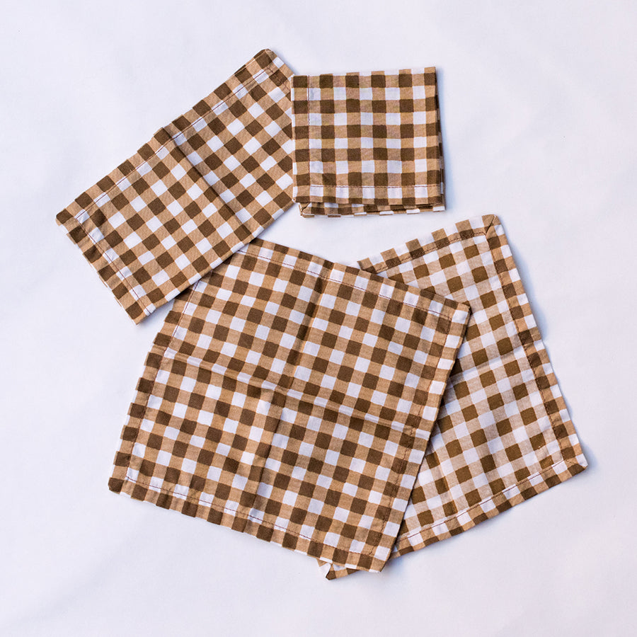 Gingham Napkin Sets