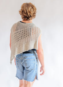 Sleevless Poncho