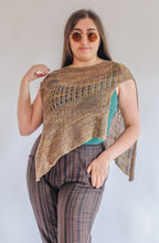 Sleevless Poncho