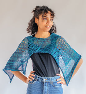 Sleevless Poncho