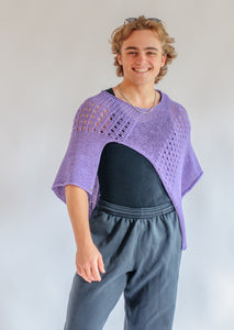 Sleevless Poncho