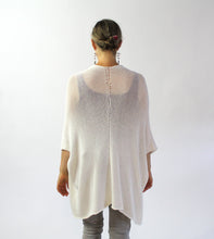 White Classic Long Sweater