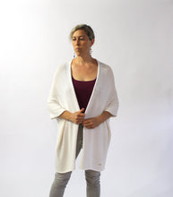 White Classic Long Sweater