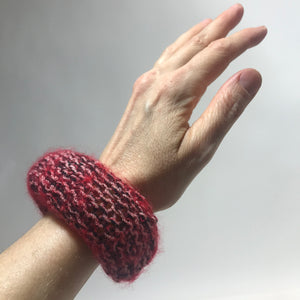Wool Bangle Bracelets