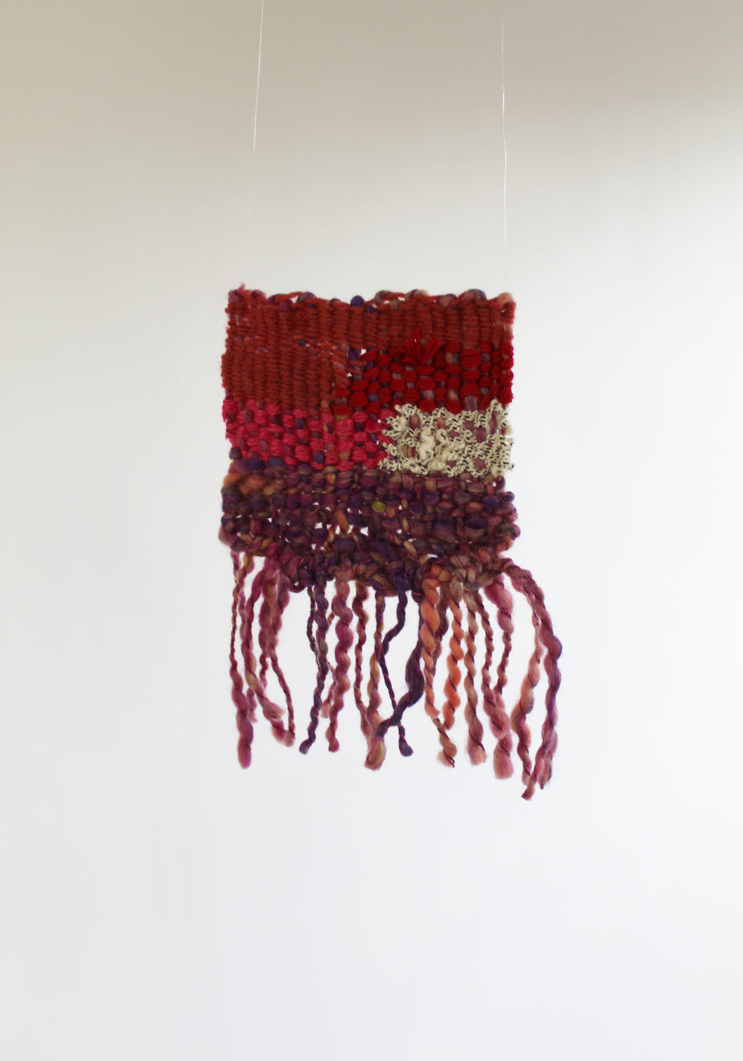Red Block Tapestry
